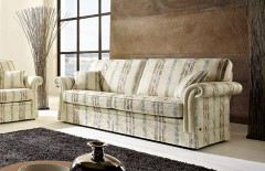 Imperial-LE21 von Schröno - Polstergruppe beige gestreift