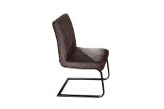 4116 Floyd von K+W Polstermöbel - Eckbank braun