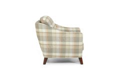 Seefeld Plus von Schröno - Einzelsessel beige kariert