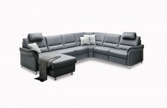 PN-EM16033 von Polinova - Wohnlandschaft rechts steel