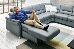 PN-EM16033 von Polinova - Wohnlandschaft rechts steel