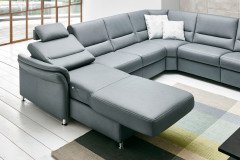 PN-EM16033 von Polinova - Wohnlandschaft rechts steel