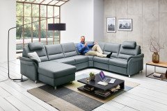 PN-EM16033 von Polinova - Wohnlandschaft rechts steel