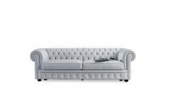 Sir William von Calia Italia - Chesterfield Sofa bianco-puro