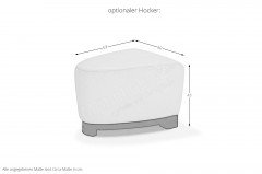 Hotel von Calia Italia - Einzelsessel bianco-latte