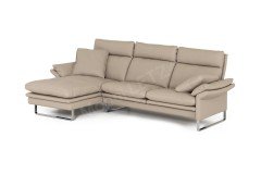LuccaL-E18 von Erpo Polstermöbel - Eckgarnitur links pearl