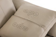 LuccaL-E18 von Erpo Polstermöbel - Eckgarnitur links pearl