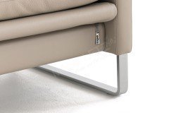 LuccaL-E18 von Erpo Polstermöbel - Eckgarnitur links pearl