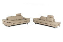 22850 AleXx von Willi Schillig - Ledergarnitur stone