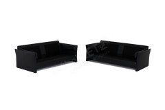 CL 810 von Erpo Polstermöbel - Ledergarnitur black