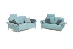 Modena-LE18 von Erpo Polstermöbel - Polstergarnitur aqua