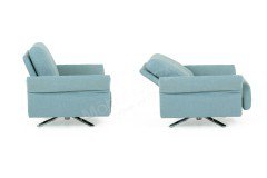 Modena-LE18 von Erpo Polstermöbel - Polstergarnitur aqua