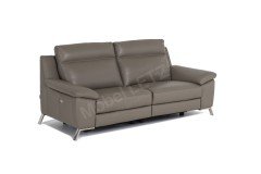 Roby von Calia Italia - Ledersofa visone