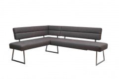 4183 Aventus K+W Polstermöbel - Eckbank in Grau