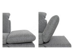 15278 Taoo von Willi Schillig - Ecksofa silbergrau