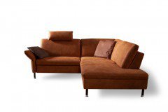 Domino-LE19 von ADA Mindful Living - Eckgarnitur rechts fawnbrown