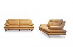 Cezanne von Calia Italia - Leder-Duo senape