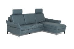 1920 von Himolla - Ledergarnitur rechts aqua