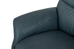 1920 von Himolla - Ledergarnitur rechts aqua