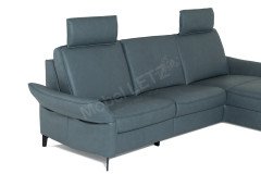 1920 von Himolla - Ledergarnitur rechts aqua