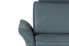 1920 von Himolla - Ledergarnitur rechts aqua