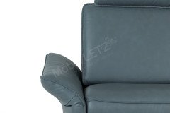 1920 von Himolla - Ledergarnitur rechts aqua