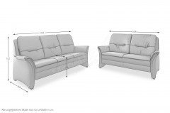 PN-PF19167 von Polinova - Ledergarnitur brombeer