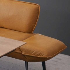 4602 Drive K+W Polstermöbel - Bank in Gelb