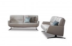 9805 von Himolla - Leder-Duo silber