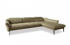 1809 von Himolla - Ecksofa Ausführung rechts olive