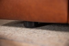 18050 Around the Block von Willi Schillig - Ledersofa cognac