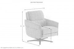 1203 von Himolla - Ecksofa Ausführung links olive