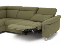 1203 von Himolla - Ecksofa Ausführung links olive