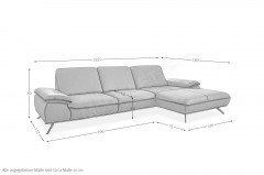 PN-EM18063 von Polinova - Ledergarnitur Variante rechts olive