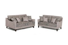 Ancona von Schröno - Polster-Duo grau-braun