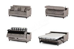 Ancona von Schröno - Polster-Duo grau-braun