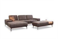 16555 Run von Willi Schillig - Ecksofa Ausführung links mocca