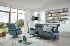 4708 von Himolla - Trapezsofa azuro