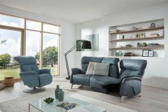 4708 von Himolla - Trapezsofa azuro