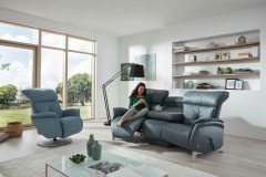 4708 von Himolla - Trapezsofa azuro