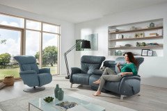 4708 von Himolla - Trapezsofa azuro