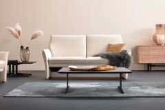 9065 von Himolla - Ledergarnitur perle