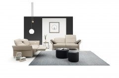 AV 965 von Erpo Polstermöbel - Polsterduo pearl