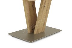 Step Two von K+W Polstermöbel - Eckbank mit Kufen in Edelstahloptik