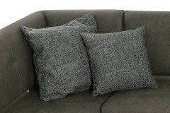 Step Two von K+W Polstermöbel - Eckbank mit Kufen in Edelstahloptik