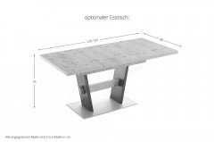 KOINOR Smile - Eckbank in Grün & Mattschwarz