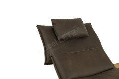 KOINOR Edit 2 - Ledersofa schoko