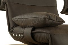 KOINOR Edit 2 - Ledersofa schoko