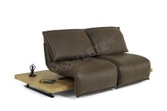 KOINOR Edit 2 - Ledersofa schoko