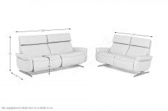 4151 von Himolla - Leder-Duo desert